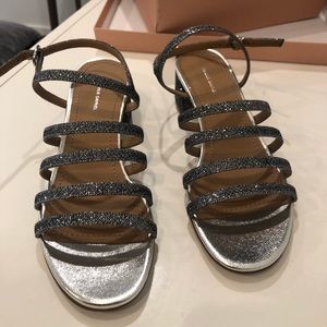 Mansur Gavriel Metallic Gavriel Slingback Sandals